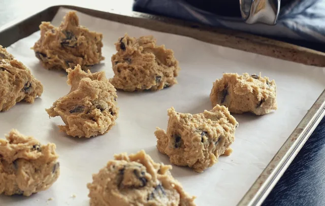 cookie dough, raw, cookie, dough, baking, kitchen, treat, cooking, dessert, sweet, chocolate chip, home, preparing, homemade, bake, cookie sheet, parchment paper, brown home, brown kitchen, brown paper, brown cooking, brown dessert, brown chocolate, cookie dough, cookie dough, cookie dough, cookie dough, cookie dough, cookie, cookie. How FDA Food Code rules shape prep steps for US ghost kitchens