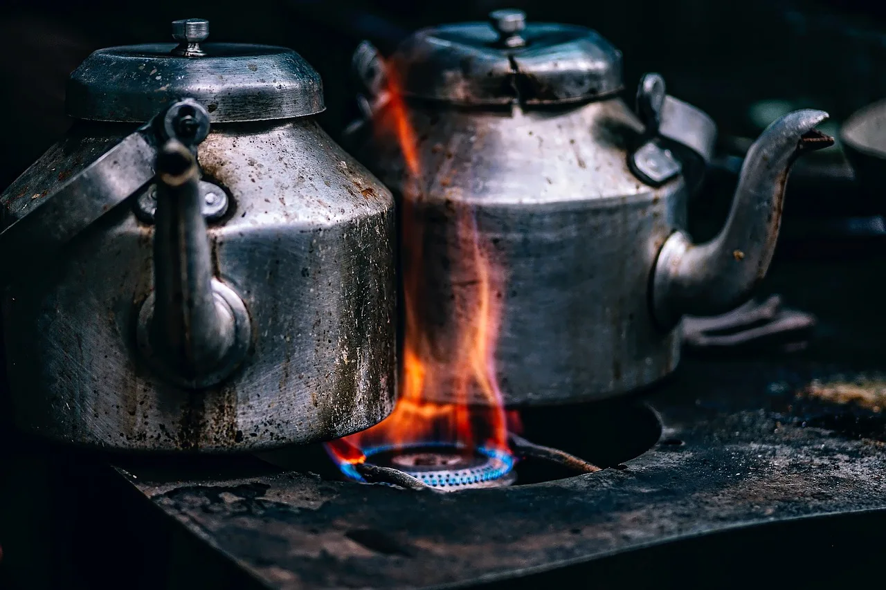 teapots, pots, stove, flame, burning, fire, gas stove, gas heat, burners, hot, boiling, tea, tea, tea, tea, tea, tea. A ghost kitchen quote template: fields and pricing formulas