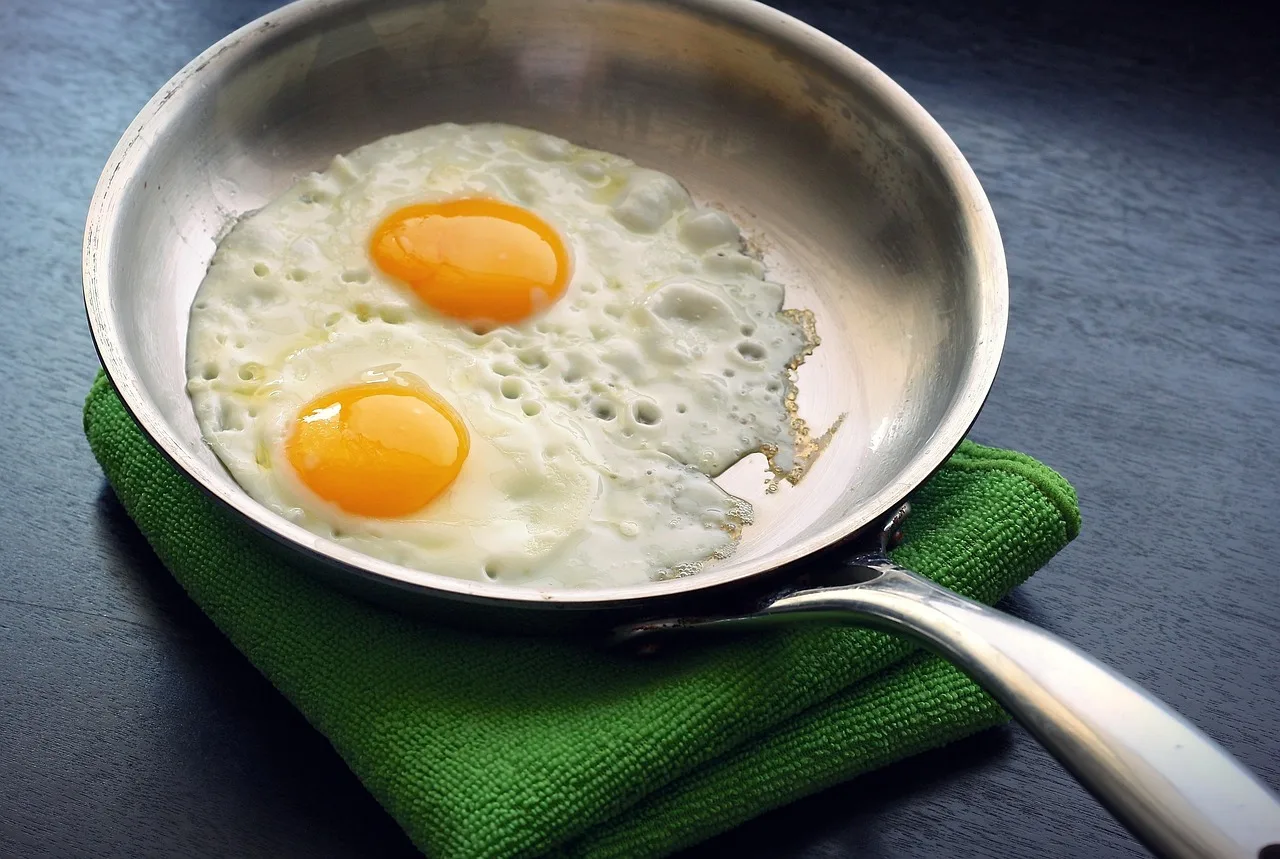 eggs, fried, sunny side up, skillet, food, breakfast, meal, hot, pan, yolk, cooking, healthy, yellow, cuisine, frying, protein, white, kitchen, restaurant, nutrition, cholesterol, cooked, crispy, skillet, skillet, skillet, skillet, skillet, pan, cholesterol. US ghost kitchen operations: Ontario and BC food rules